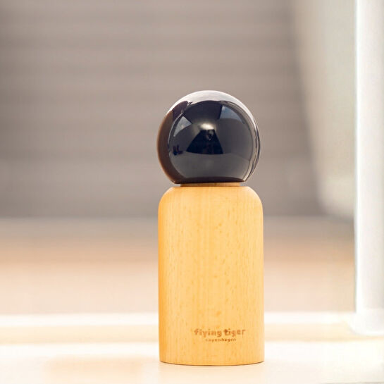 Flying Tiger Copenhagen Mavi Ahşap Tuz Karabiber Değirmeni