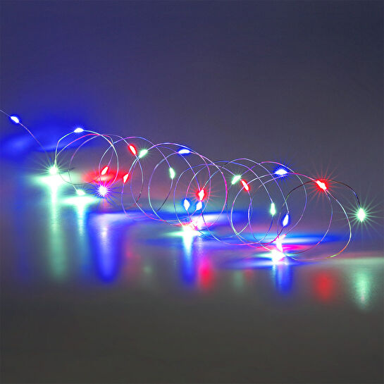 Flying Tiger Copenhagen Çok Renkli LED Işık Zinciri