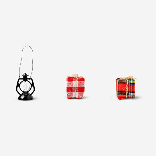 Flying Tiger Copenhagen 5'li Ahşap Elf Evi