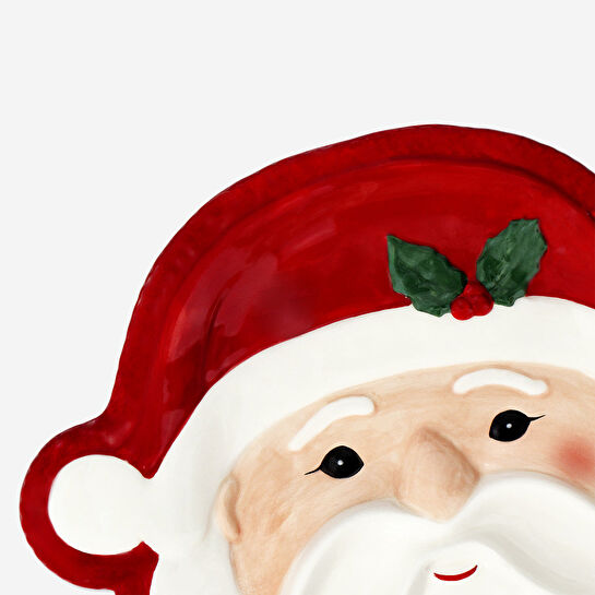 Flying Tiger Copenhagen Noel Baba Şeklinde Büyük Servis Tabağı