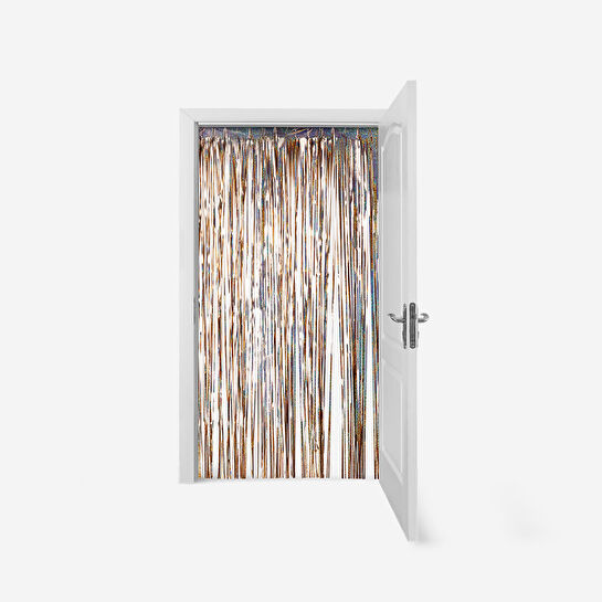 Flying Tiger Copenhagen Altın Renkli Folyo Perde 2,5 m