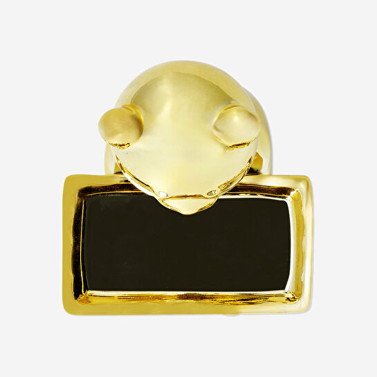 Flying Tiger Copenhagen Altın Ayıcıklı Takı Tabağı