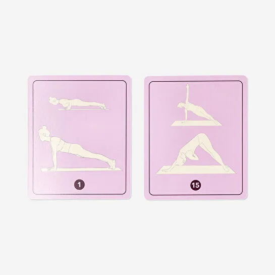 Flying Tiger Copenhagen 15'li Pilates Egzersiz Kartı Seti