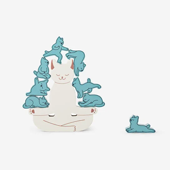 Flying Tiger Copenhagen Ahşap Kedi Dengeleme Oyunu