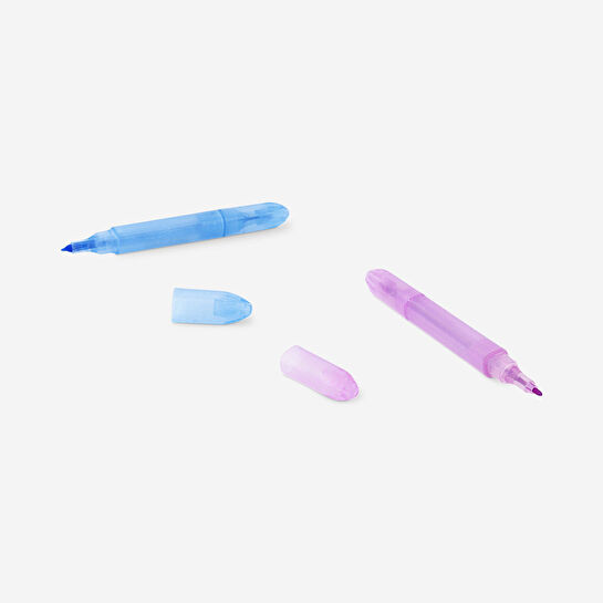 Flying Tiger Copenhagen 8'li Çift Taraflı Fosforlu Kalem