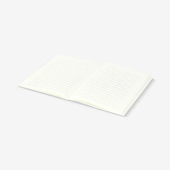 Flying Tiger Copenhagen Mavi Çiçekli A6 Defter