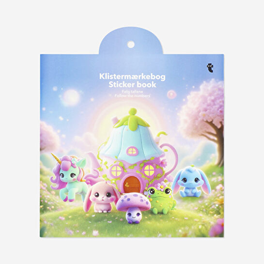 Flying Tiger Copenhagen Stickerla Sayı Öğrenme Kitabı