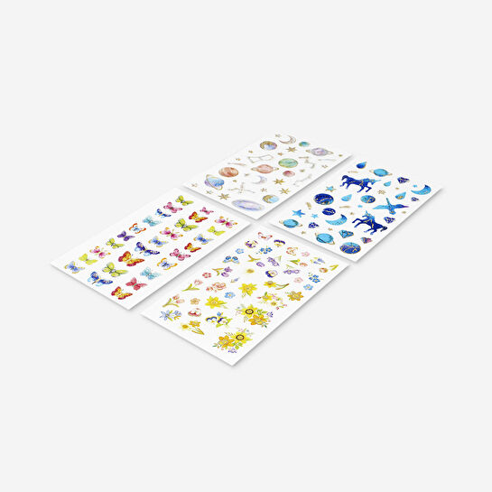 Flying Tiger Copenhagen Çok Renkli Folyo Sticker Seti