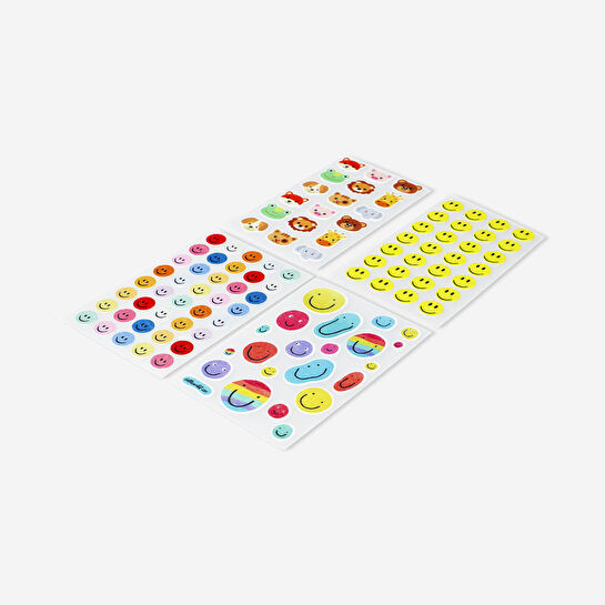 Flying Tiger Copenhagen Kadife Yüzler Sticker Seti