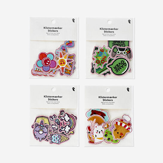 Flying Tiger Copenhagen Nakışlı Yama Şeklinde Sticker Seti