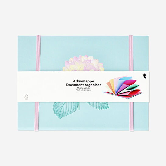 Flying Tiger Copenhagen Çiçek Desenli Dosya A5