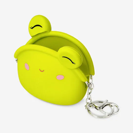 Flying Tiger Copenhagen Kurbağa Şeklinde Silikon Cüzdan