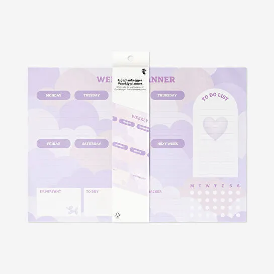 Flying Tiger Copenhagen Haftalık Hedef Planlaycı Not Defteri