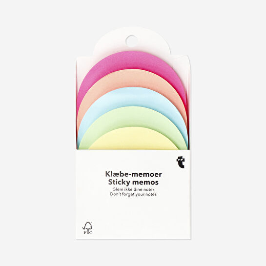 Flying Tiger Copenhagen Çok Renkli Yapışkan Notluk