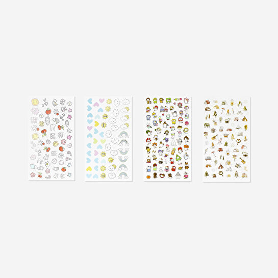 Flying Tiger Copenhagen Küçük Sevimli Motifli Sticker Seti
