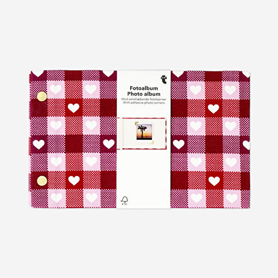 Flying Tiger Copenhagen Kalp Desenli Fotoğraf Albümü