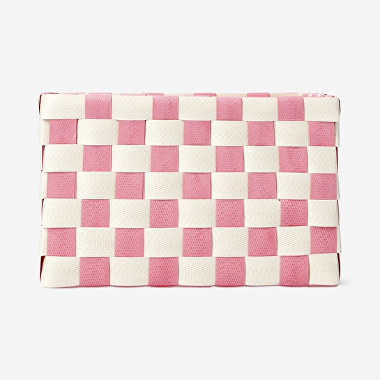 Flying Tiger Copenhagen Pembe Dokuma Sepet