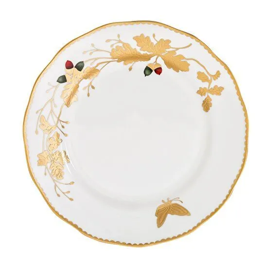 Jumbo Golden Butterfly 61 Parça 12 Kişilik Bone Yemek Takımı