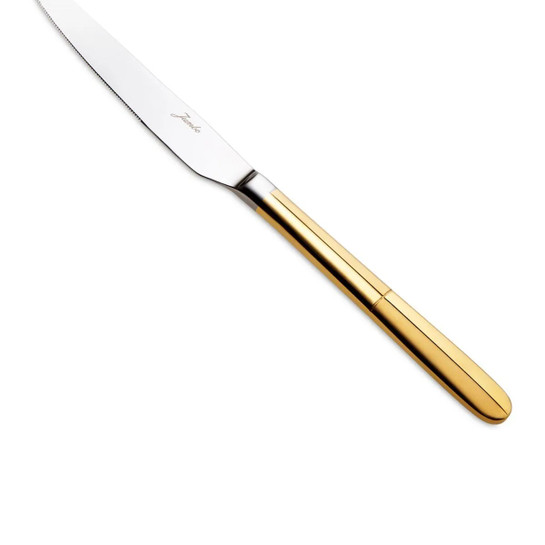 Jumbo 9401 Altın 12 Kişilik 84 Parça Gold Çatal Kaşık Bıçak Seti