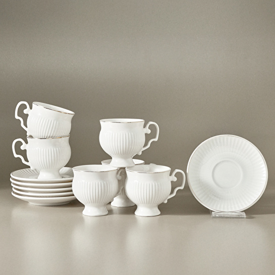 Karaca Malta 6 Kişilik Kahve Fincan Takımı 100 ml