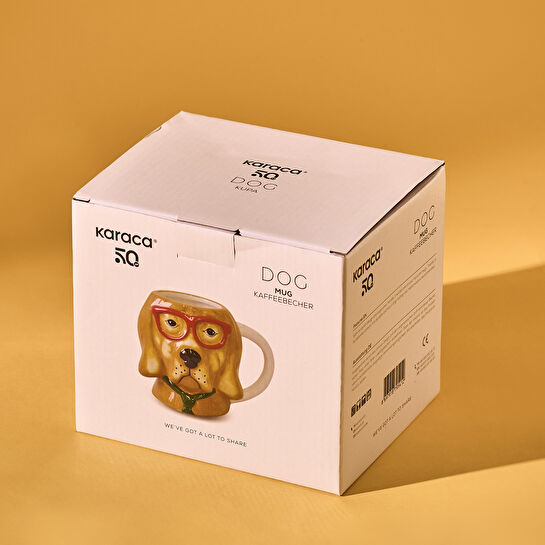 Karaca Animal Dog Mug Kupa 490 Ml