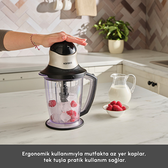 Karaca Multi XXL Doğrayıcı 1000w Cream 1.5 L