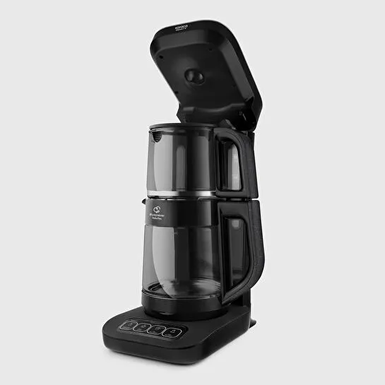 Karaca Robotea Pro Connect 4 in 1 Konuşan Cam Çay Makinesi Graphite