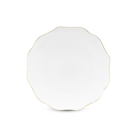 Emsan Maria Fine Bone 59 Parça 12 Kişilik Yuvarlak Yemek Takımı Gold