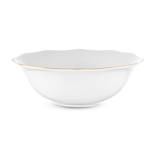 Emsan Maria Fine Bone 59 Parça 12 Kişilik Yuvarlak Yemek Takımı Gold