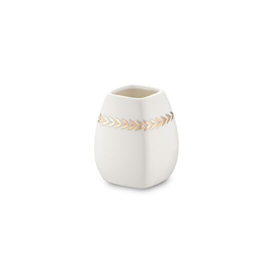 Emsan Başak Fine Bone 60 Parça 12 Kişilik Kare Yemek Takımı Gold