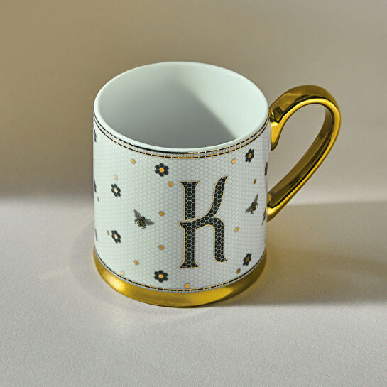 Karaca K Harfli Kupa 330 Ml