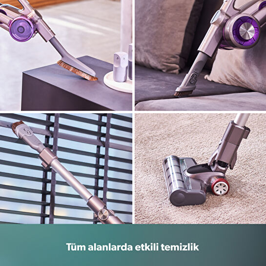 Homend Dustrider 1260h Dikey Şarjlı Kablosuz Süpürge