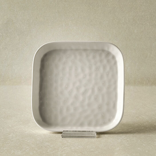 Karaca x Refika Bembeyaz Tatlı Tabağı 13 cm