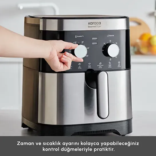 Karaca Gourmet Ekstra Büyük Hacim 8 Kişilik Airfryer