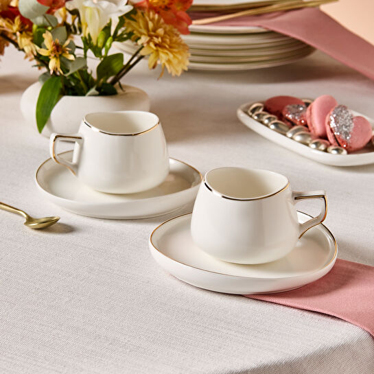 Karaca Streamline Hole 2 Kişilik Çay Fincanı 175 ml