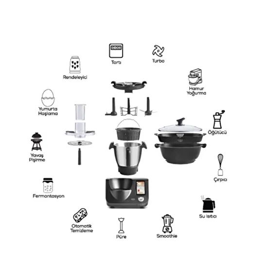 Karaca Thermo Pro Cook Multifonksiyonel Pişirici