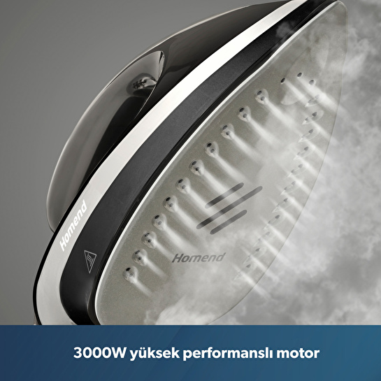 Homend Jetsteam 1166h Buhar Kazanlı Ütü Mavi Siyah