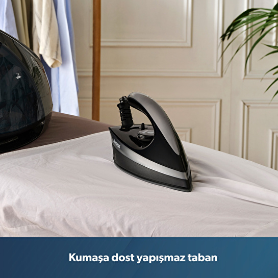 Homend Jetsteam 1166h Buhar Kazanlı Ütü Mavi Siyah