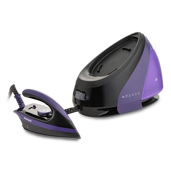 Homend Jetsteam 1173h Buhar Kazanlı Ütü Mor Siyah