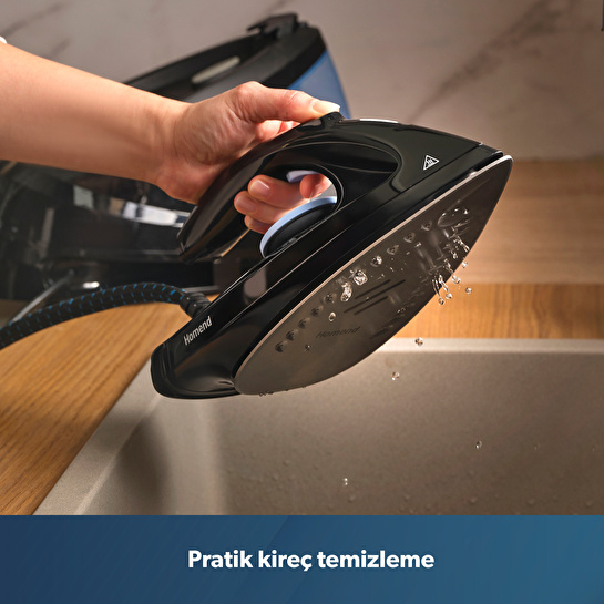 Homend Steamwork 1168H Buhar Kazanlı Ütü Lacivert