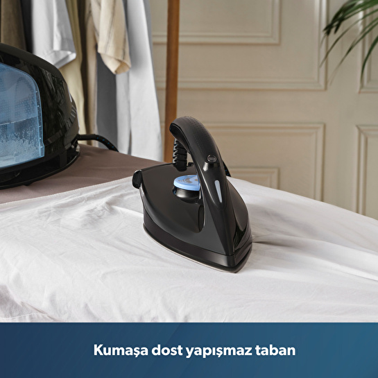 Homend Steamwork 1169H Buhar Kazanlı Ütü Siyah Mavi