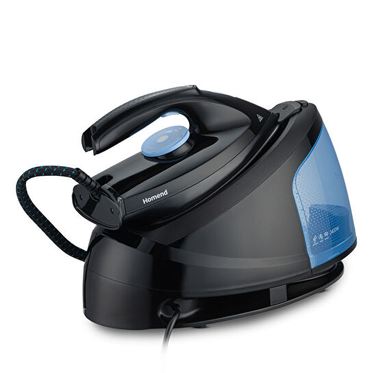 Homend Steamwork 1169H Buhar Kazanlı Ütü Siyah Mavi