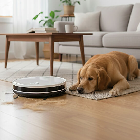 Homend Alex 1288h Moplu ve Akıllı Robot Süpürge Gyroscope Beyaz