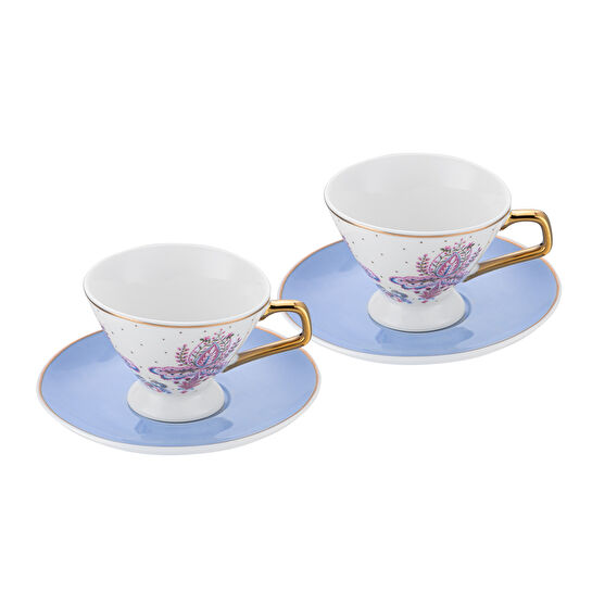 Emsan Arsen 2 Kişilik New Bone Kahve Fincan Takımı 80 ml