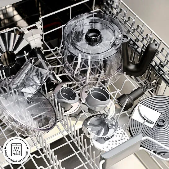 Karaca Mastermaid Power Max 11 in 1 Mutfak Robotu 2500W Black Copper