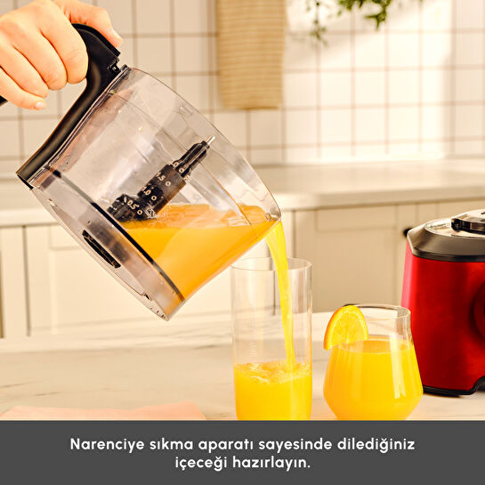 Karaca Mastermaid Power Max 11 in 1 2500w Mutfak Robotu Mineral Gold