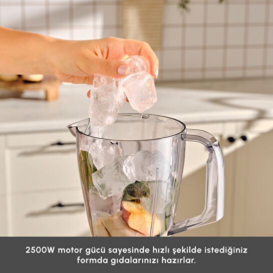 Karaca Mastermaid Power Max 11 in 1 2500w Mutfak Robotu Mineral Gold