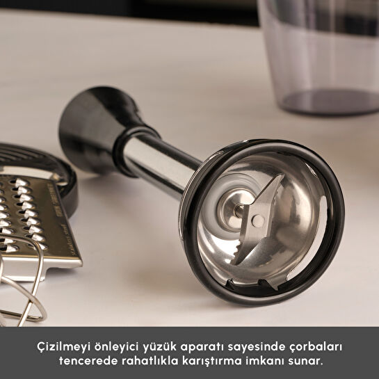 Karaca Mutfak Robotu 2000W Shiny Black