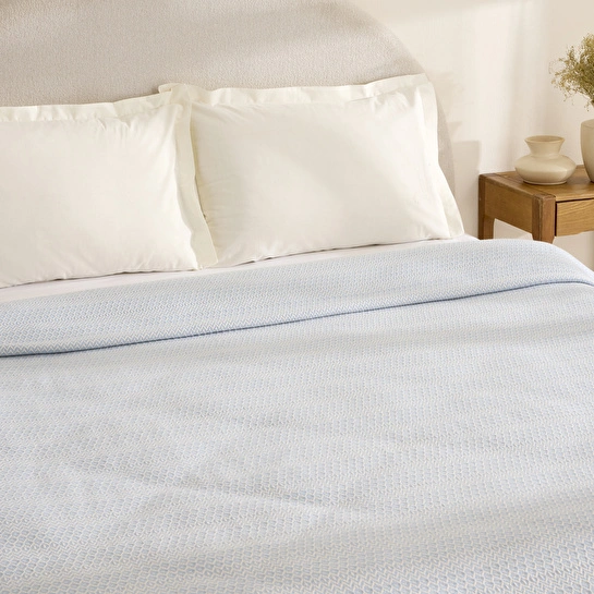 Karaca Home Levi Açık Mavi Çift Kişilik Pike