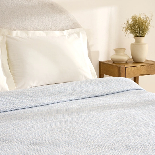 Karaca Home Levi Açık Mavi Çift Kişilik Pike